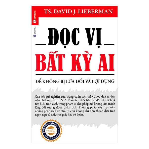 Sách - Đọc Vị Bất Kỳ Ai – Để Không Bị Lừa Dối Và Lợi Dụng