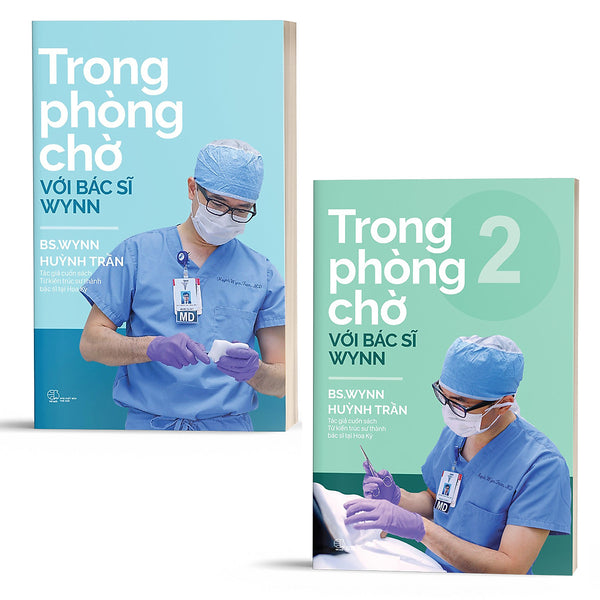 Trọn bộ 2 cuốn Trong phòng chờ với Bác sĩ Wynn - Tập 1 + Tập 2