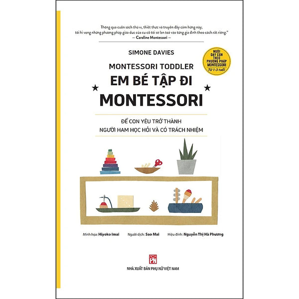 Montessori Toddler - Em Bé Tập Đi Montessori