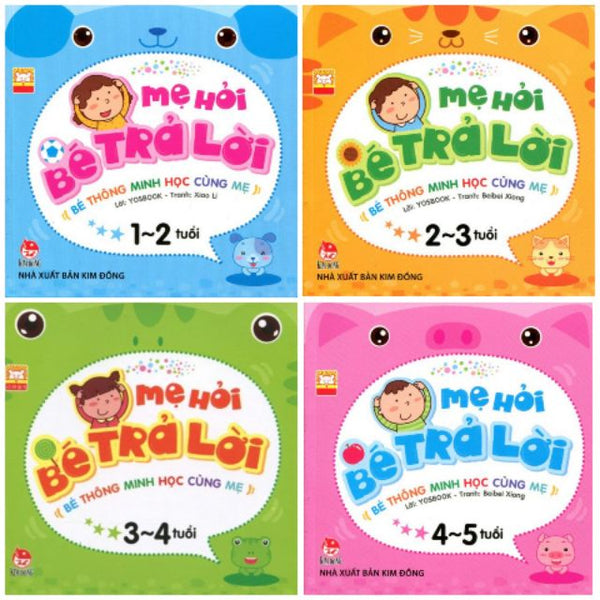 Combo Mẹ Hỏi Bé Trả Lời (4 Cuốn)