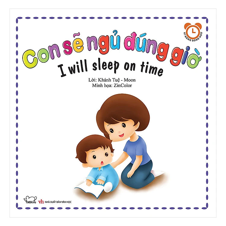 Bộ Kỹ Năng Trong Sinh Hoạt II - Con Sẽ Ngủ Đúng Giờ - I Will Sleep On Time