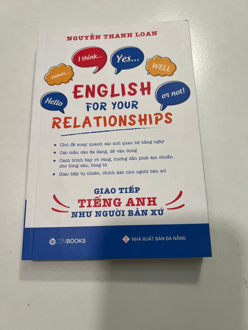 English For Your Relationships - Giao Tiếp Tiếng Anh Như Người Bản Xứ