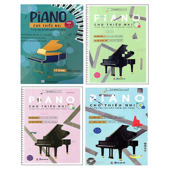 Piano Cho Thiếu Nhi - Tuyển Tập 220 Tiểu Phẩm Nổi Tiếng