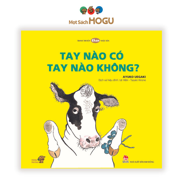 Sách cho bé 0 3 tuổi - Nhận biết Màu sắc, Động vật Tay nào có tay nào không? (Ehon Nhật Bản)