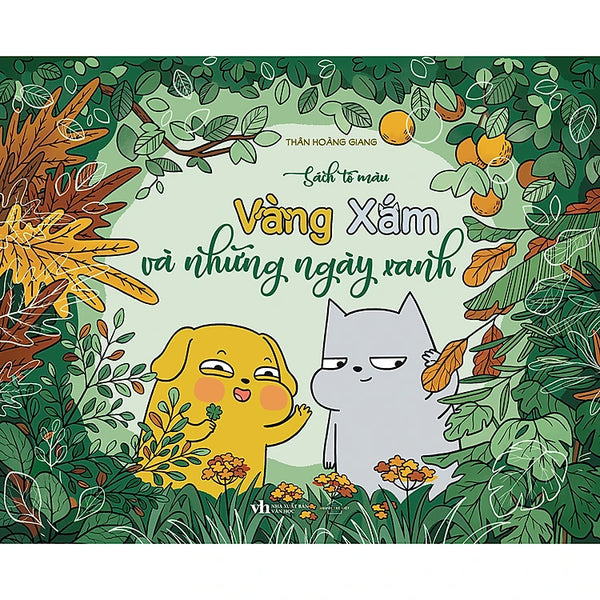 Vàng Xám Và Những Ngày Xanh (Sách Tô Màu)