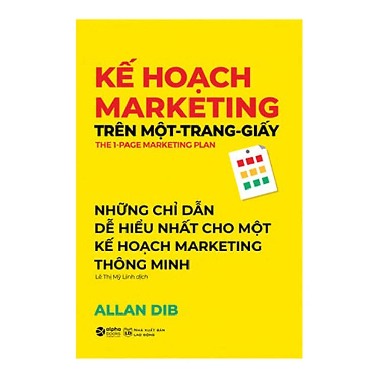 Kế Hoạch Marketing Trên Một Trang Giấy