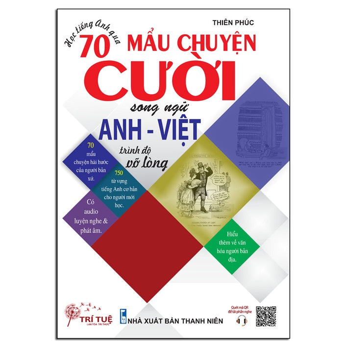 Học tiếng Anh qua 70 mẩu chuyện cười song ngữ Anh – Việt (trình độ vỡ lòng)