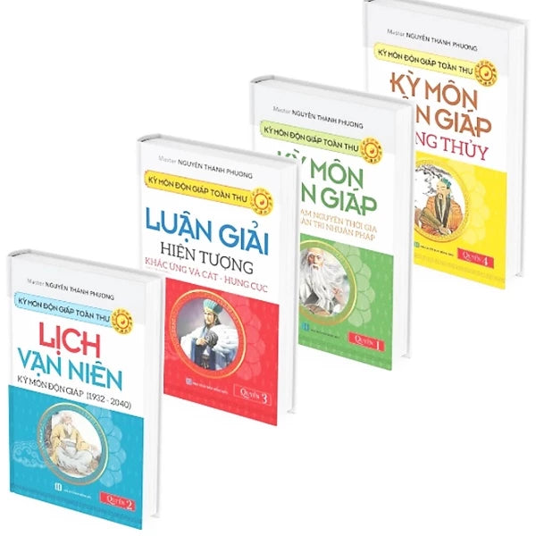 Sách - Combo Kỳ Môn Độn Giáp Toàn Thư (Bộ 4 cuốn)