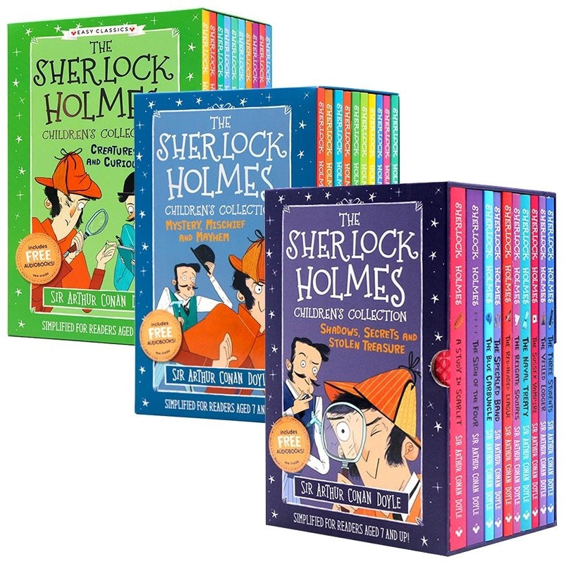 Sách - Sherlock Holmes - Trọn bộ 3 phần (bản tiếng Anh)