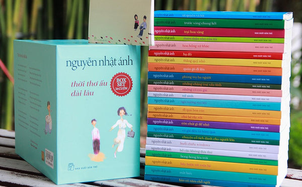 Boxset Thời thơ ấu dài lâu - Nguyễn Nhật Ánh- Xanh Ngọt Ngào - Trọn bộ 24 tập