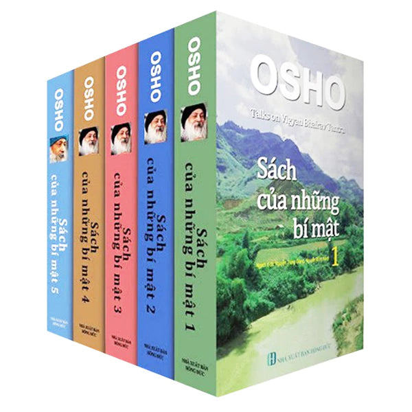 Sách - Combo Osho Sách Của Những Bí Mật - Bộ 5 Tập