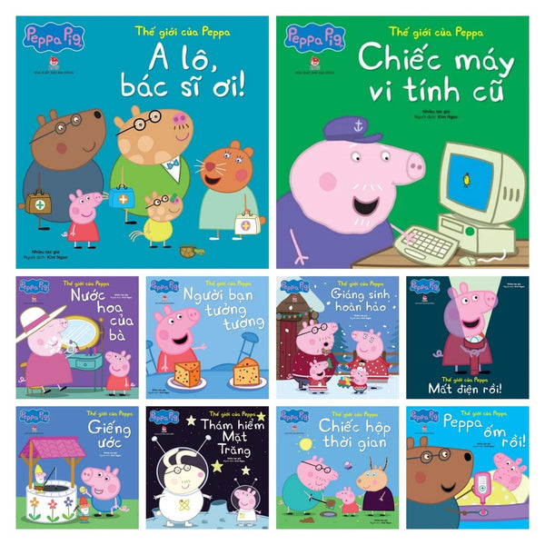 Sách - Thế giới của Peppa (10-30 cuốn)