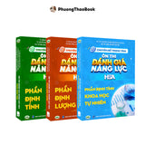 Combo Sách ôn thi đánh giá năng lực Hà Nội (Định tính + Định Lượng + Khoa Học Tự Nhiên)