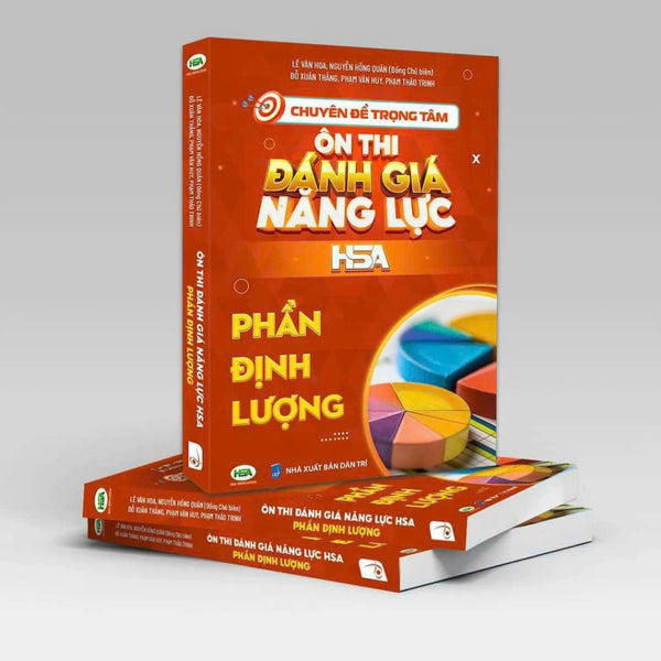 Combo Sách ôn thi đánh giá năng lực Hà Nội (Định tính + Định Lượng + Khoa Học Tự Nhiên)