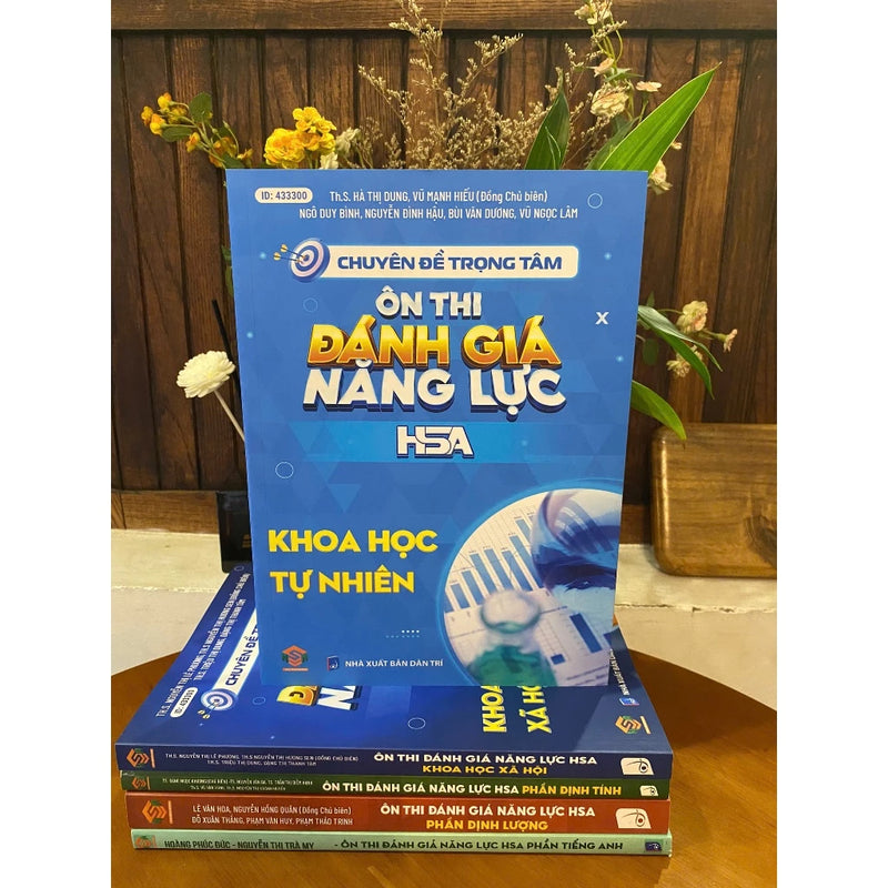 Combo Sách ôn thi đánh giá năng lực Hà Nội (Định tính + Định Lượng + Khoa Học Tự Nhiên)