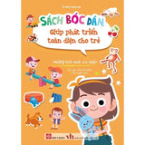 Sách - Sách bóc dán giúp phát triển toàn diện cho trẻ