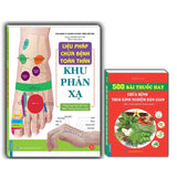 Sách - combo 2 cuốn Liệu pháp chữa bệnh - Khu phản xạ + 500 bài thuốc hay chữa bệnh theo kinh nghiệm dân gian