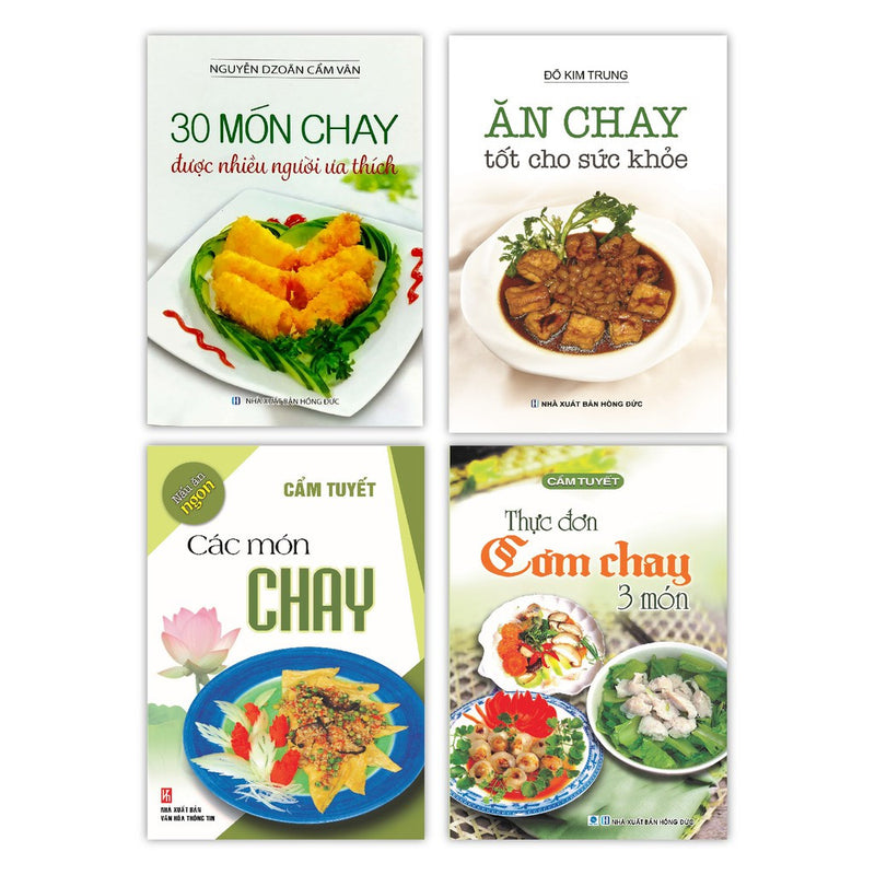 Bộ sách thực đơn ăn chay