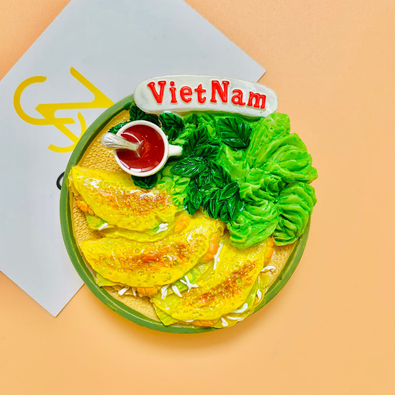 Nam châm tủ lạnh handmade 3D