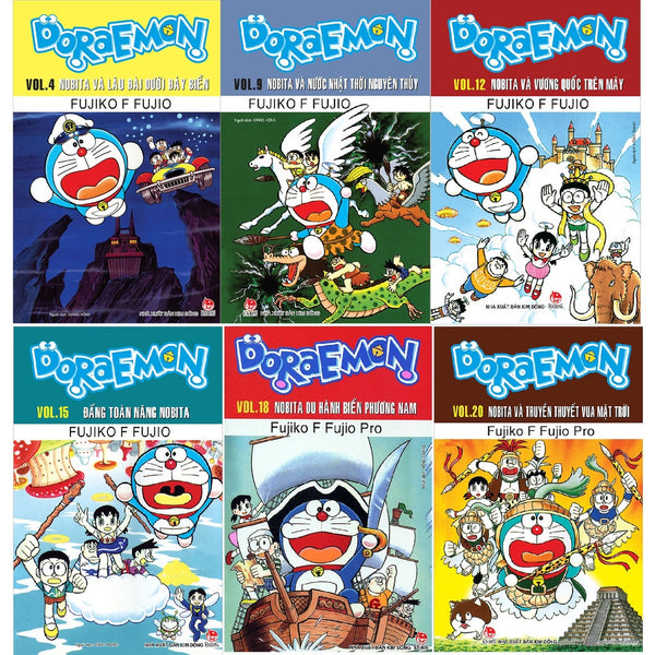 Doraemon - Truyện Dài 24 Tập (New - Đọc Ngược)