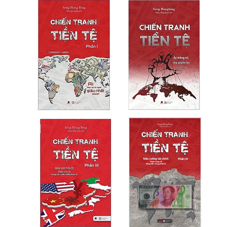 Combo 4 Cuốn Chiến Tranh Tiền Tệ